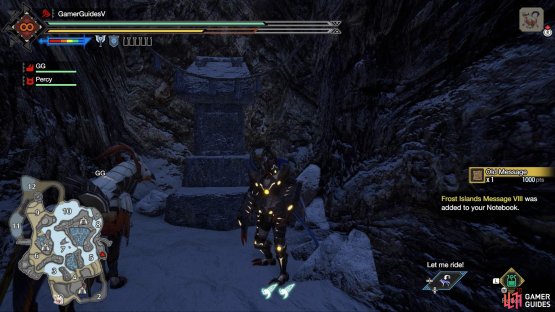 Follow the Golden Spiribirds nearby, then look for a cave near the end of the path.