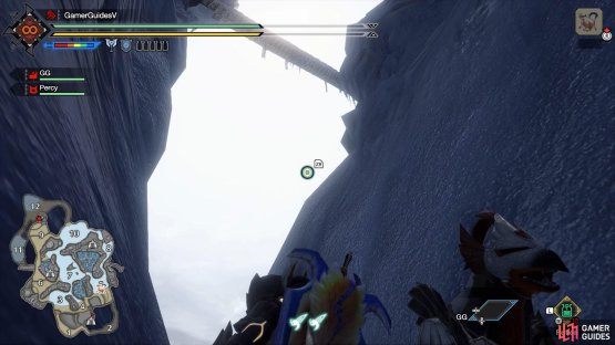Launch yourself up this ledge.