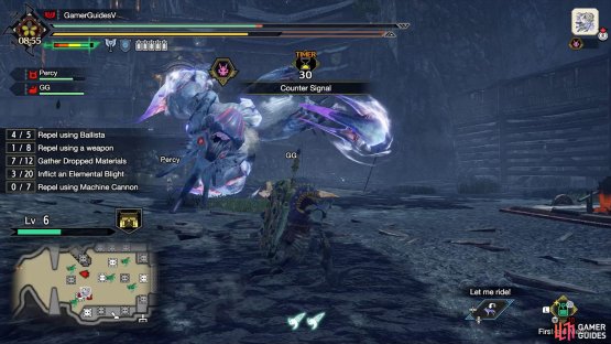 Fighting Wind Serpent Ibushi at the Red Stronghold.