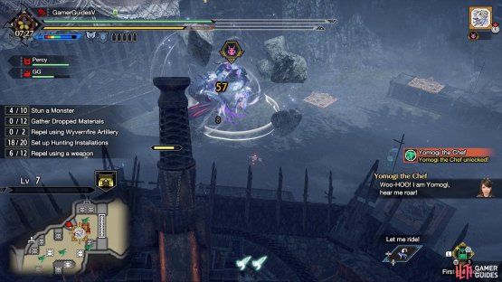 Get on a dragonator or splitting wyvernshot quickly!
