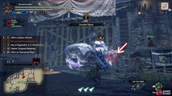 Ibushi rotates so it&rsquo;s horizontal and red energy comes from its mouth.