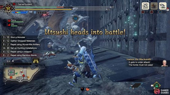 Remember to ask Utsushi for help during the second wave!