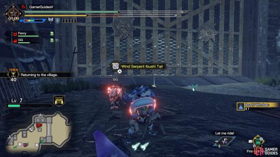 Plus its tail. These are all marked on the mini-map.