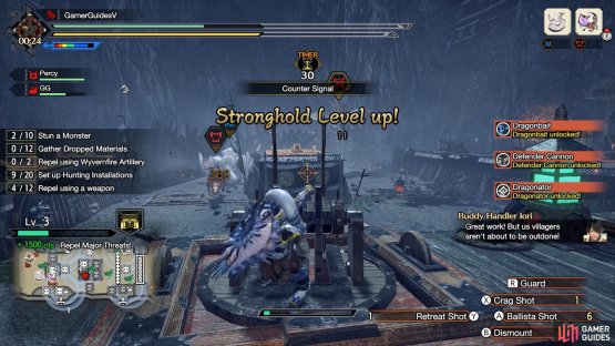 Level up your stronghold to unlock the Dragonator.