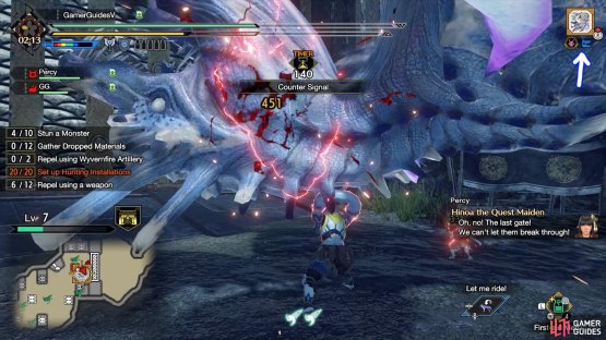 When the music changes and the blue skull icon appears, you&rsquo;ve almost defeated Ibushi!