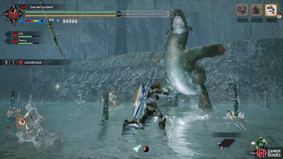 If it&rsquo;s walking, Jyuratodus will twists its neck.