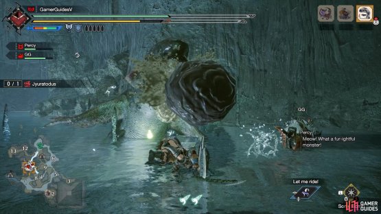 It&rsquo;ll then perform three mud shot attacks in quick succession.