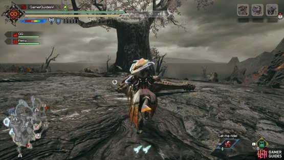 Set a course for the big tree in Area 4.