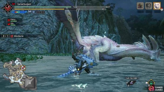 It&rsquo;ll then jump forward, slamming its foreleg down.