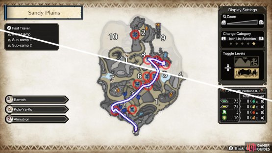 Sandy Plains farming route.