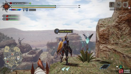 Start: Top of the ruined tower in the center of the highlands between areas 2 and 7.