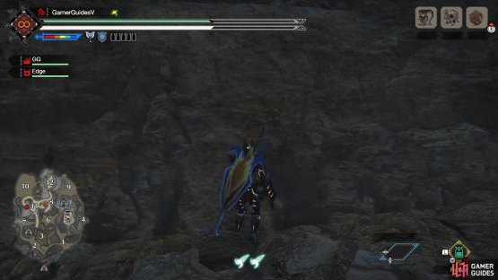 Destination: Inside the chasm in the middle of Area 11.