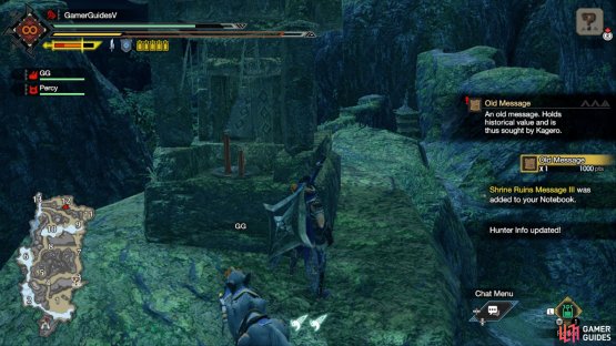 You&rsquo;ll find the relic near the front of the altar.