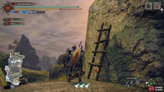 Follow these broken ladders.