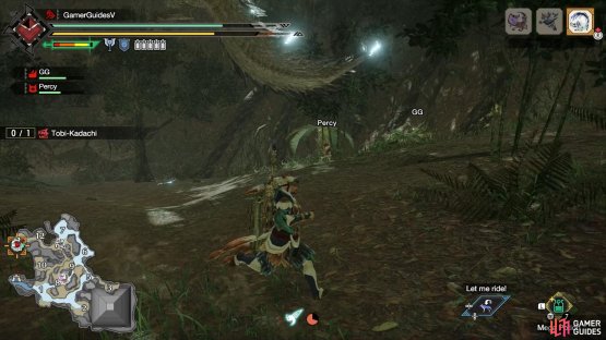 Tobi will start flying by spreading its arms like a flying squirrel.