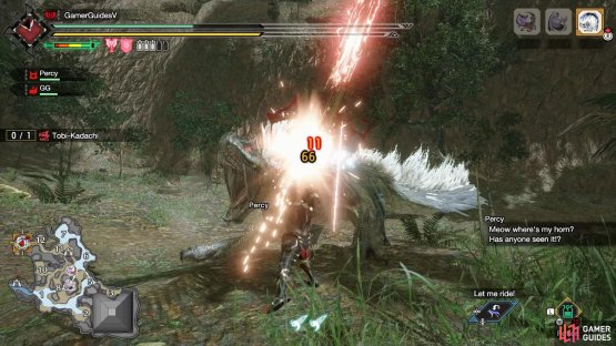 Despite its quick movements, Tobi leaves itself open after many attacks, like the Flying Tail Lash&hellip;