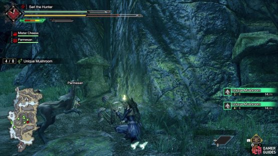 and you&rsquo;ll be able to harvest the Unique Mushrooms from them. 