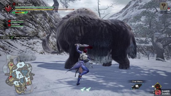 Popos are large small monsters that resemble mammoths