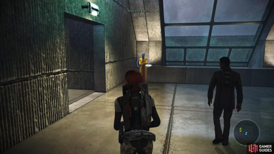 Head to the hotel at Port Hanshan to find Calis at the entrance