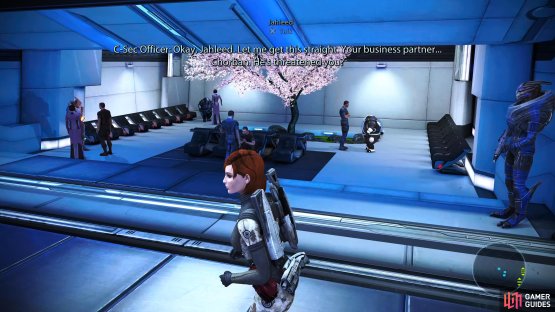 You&rsquo;ll find Jahleed in the C-Sec Offices on the Citadel