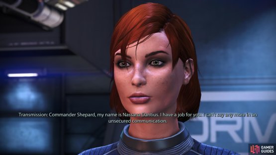 You&rsquo;ll get a transmission from Nassana aboard the Normandy