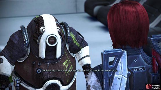 Talk to Jahleed in C-Sec Academy to start &ldquo;Jahleed&rsquo;s Fears&rdquo;.