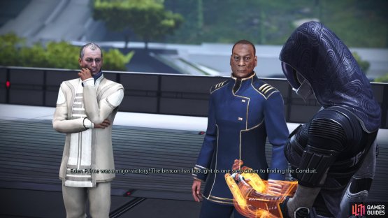 and she&rsquo;ll give you the intel you need to expose Saren.