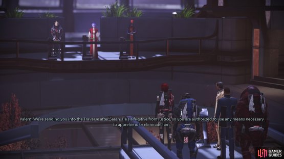 After exposing Saren, you&rsquo;ll be inducted into the ranks of the Spectres,