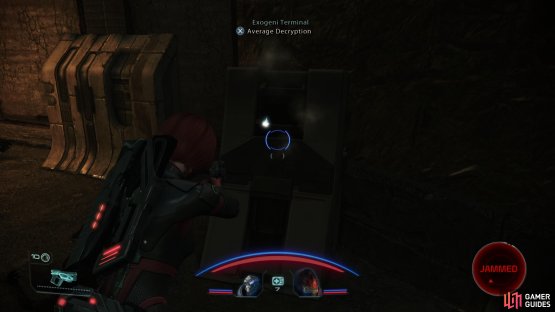 Various terminals in the area can be hacked to start new assignments.