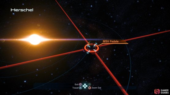 You&rsquo;ll find the MSV Fedele in the Herschel system,