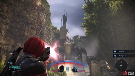 Shoot down the Satellite Uplink after dealing with the garrison, assuming it wasn&rsquo;t destroyed during the fight.