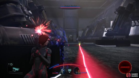The combination of Stalkers and Krogan in the western trench can be tricky.