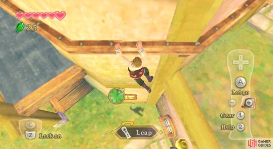 Swinging the Wiimote makes you move faster, but drains extra stamina.