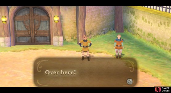 Pipit and Fledge are standing near the Sparring Hall.