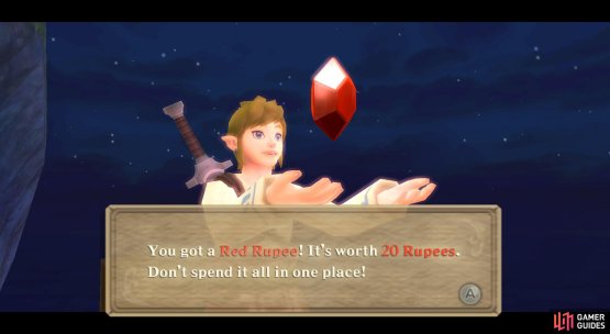 Even during important moments, there&rsquo;s always time to grab rupees.