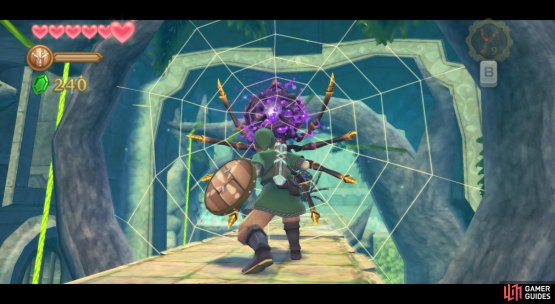 These Skulltula aren&rsquo;t that scary when they&rsquo;re defenseless.