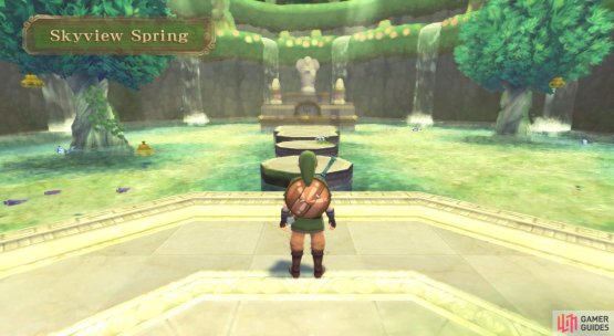 This is the endpoint of Skyview Temple.