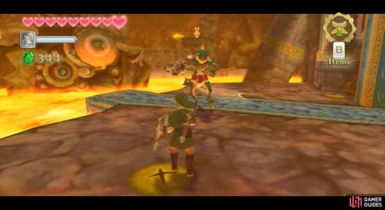 The Lizalfos are a big step up from the dumb Bokoblins.