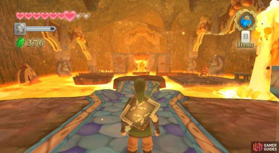 There are some pesky enemies here, but no Lizalfos, luckily.