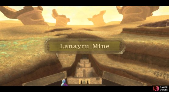 Lanayru Mine is the entrace to the desert.
