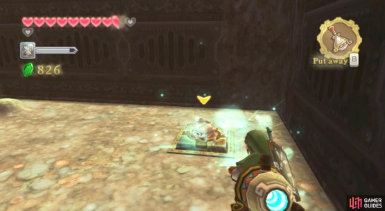 Look for this switch near one of the corners.
