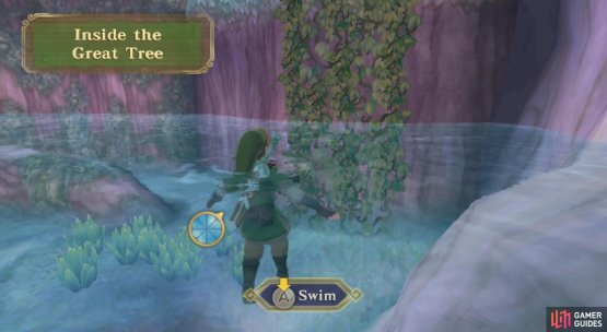 This vaguely reminds us of the Great Deku Tree.