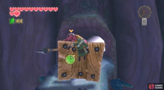 But you can simply run and jump over him!