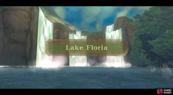 Lake Floria is accessible via the platform towards the south of Faron Woods.