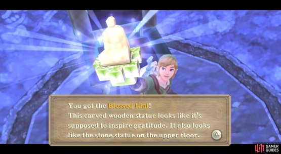 Grab the Blessed Idol and do a runner.