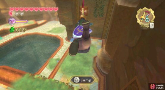 Angle yourself so you&rsquo;re swinging towards the wall switch.