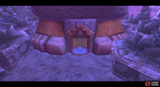 Now the doors in the giant statue will lead elsewhere.