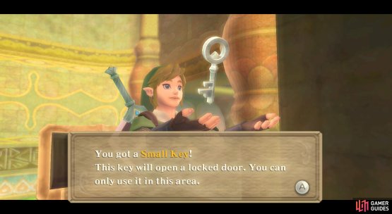 Your reward is a Small Key.