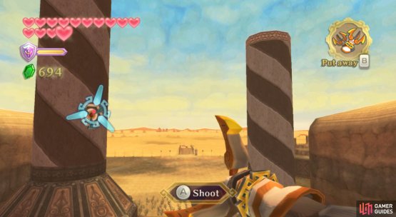 By the way, you&rsquo;ll be using the Clawshots a lot.