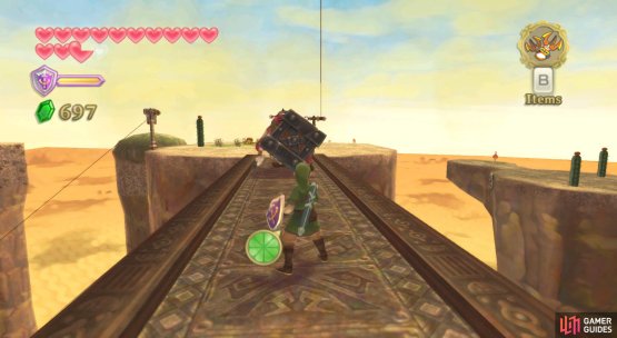 There isn&rsquo;t much point fighting these Moblins; just jump over them.